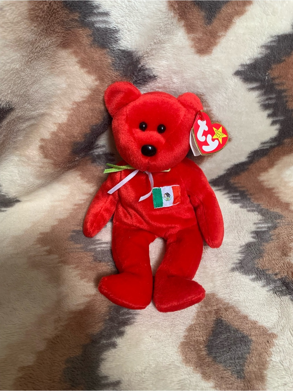 TY Beanie Baby - OSITO the Mexician Bear (USA Exclusive) (8.5 inch)